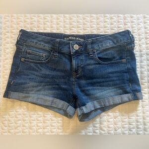 Size 2 Express Denim Shorts